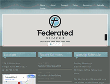 Tablet Screenshot of federatedff.org